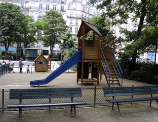 Square Montholon Playground, Paris Square Montholon, Paris